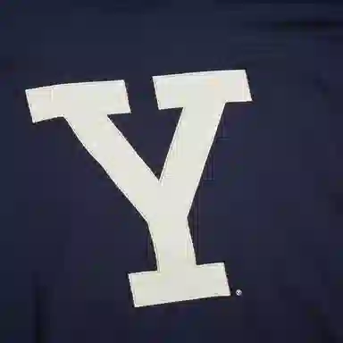 Mitchell Ness x NCAA Yale Bulldogs Vintage Logo Heavyweight Yoke T