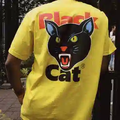 Supreme Black Cat Tee