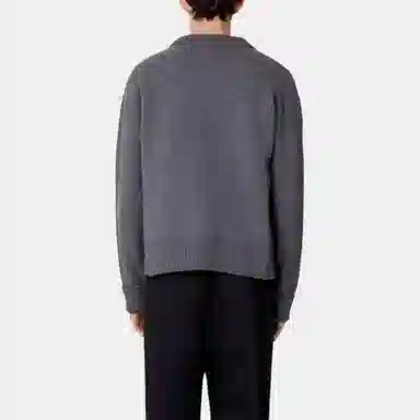 AMIPARIS V-Neck Cardigan Grey