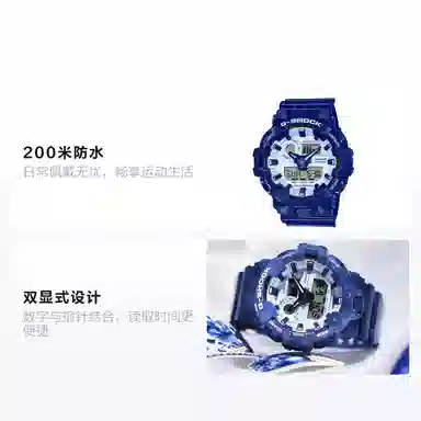 CASIO G-SHOCK GA-700BWP-2APFQ