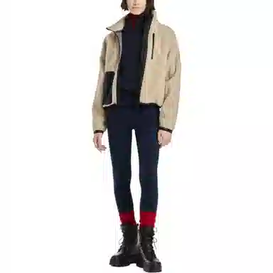 Canada Goose Simcoe Zip Up Sweater Kind High Pile Fleece Logo