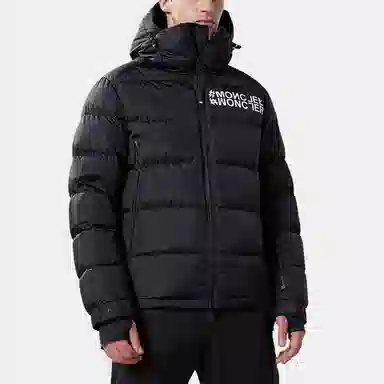 Moncler FW22 Quilted Down Jacket Black