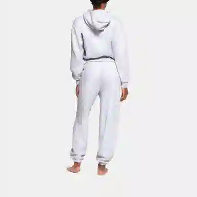 SKIMS Cotton Fleece Classic Hoodie Light Heather Grey