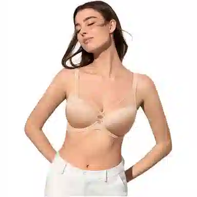 曼妮芬 舒适软钢圈包容轻薄大杯大胸显小文胸 女款