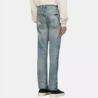 Fear of God Essentials FW22 5 Pocket Jean Indigo