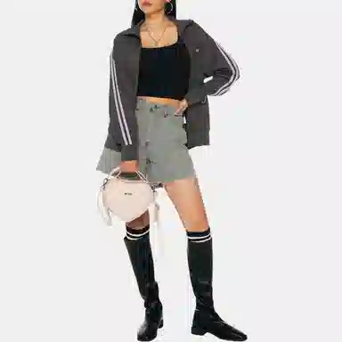 NERDY FW22 Enwai Track Top Charcoal