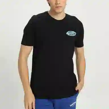 Converse Logo Print T-Shirt Black