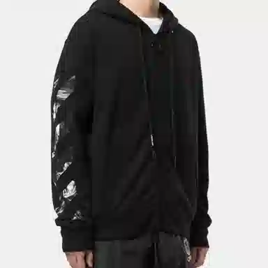 OFF-WHITE Hoodie Black