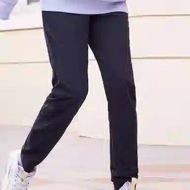 乔丹 字母印花束脚运动裤 女款