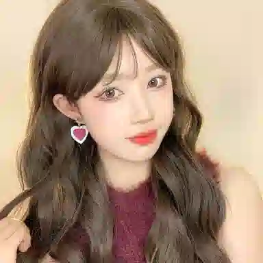 【多巴胺~粉色甜美辣妹】 攸委 度假浪漫爱心精致花朵耳钉甜妹可爱少女心耳环 合金 仙女海边小众设计感高级时尚百搭耳饰撞色串珠 女款