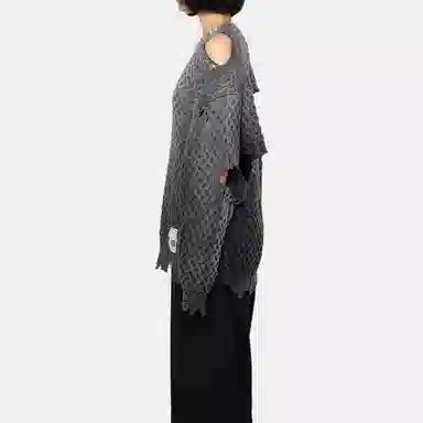 Maison Mihara Yasuhiro FW24 Black Sweater