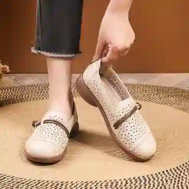 意利船长 百搭通勤潮流 防滑包头拖鞋 女款