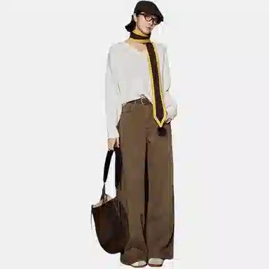 美洋 长袖宽松套头毛衣 女款