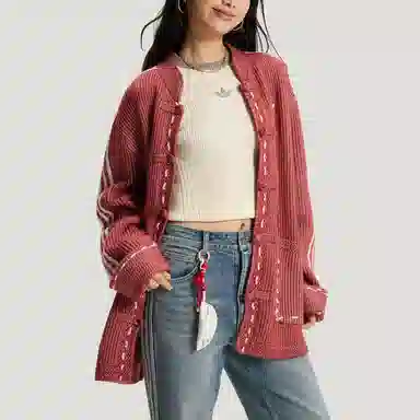 adidas originals new year FW25 KNIT JACKET