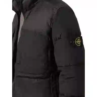 Stone Island Down Jacket Black