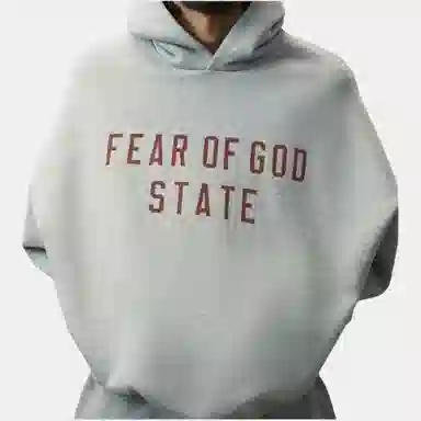 Fear of God Essentials Fleece Hoodie Oatmeal Heather
