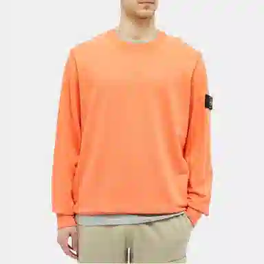 Stone Island FW22 Orange Sweatshirt