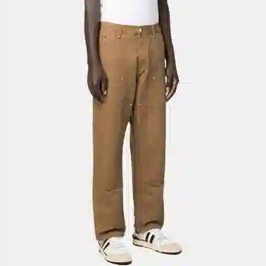 Carhartt WIP Straight Leg Pants Caramel Brown