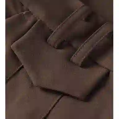 太平鸟 高腰直筒双压褶西裤休闲裤 女款