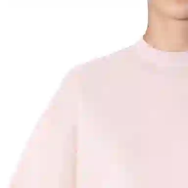 纪梵希 纯色圆领九分长袖针织衫 女款