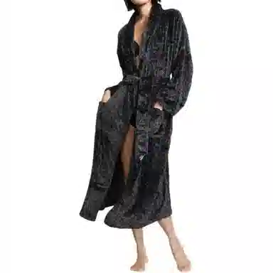 Victoria's Secret Robe Black