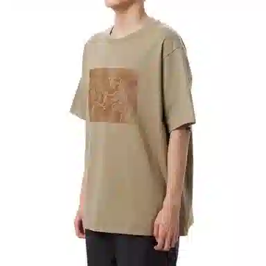 Arcteryx KRAGG SS25 COTTON LITHOGRAPHICA logoT