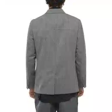 DIOR SS21 Prince of Wales Blazer Gray