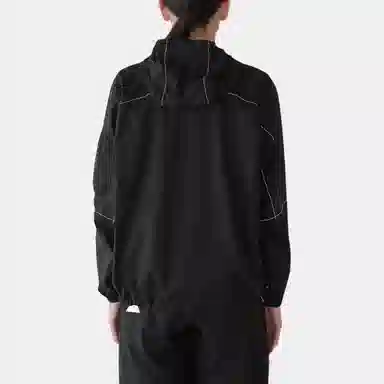 and wander Breath Rip Hoodie Black