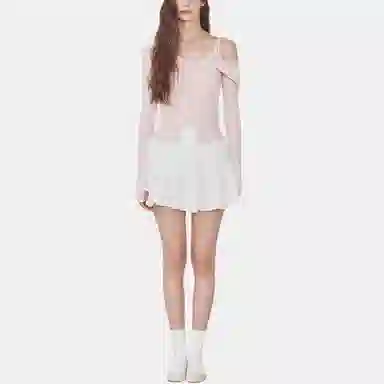 NOT YOUR ROSE FW24 Bunny top set T PINK