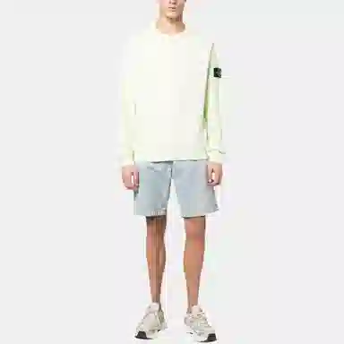 Stone Island SS23 Light Green Crewneck Sweatshirt