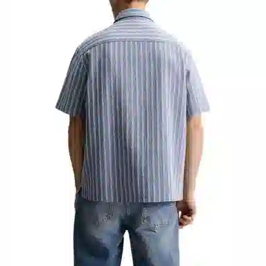 ZARA Striped Jacquard Shirt