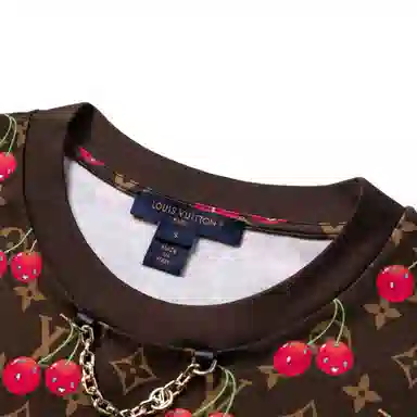 Louis Vuitton LV x TM Cherry Blossom Slim Fit T-Shirt