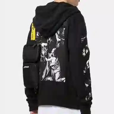 OFF-WHITE Hoodie Black
