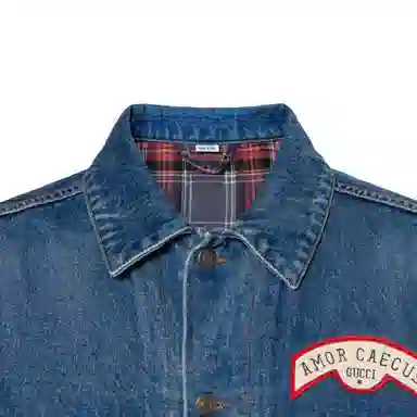 Gucci Denim Logo Jacket