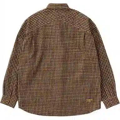 COMMON SCENTS Plaid Loose Fit Shirt