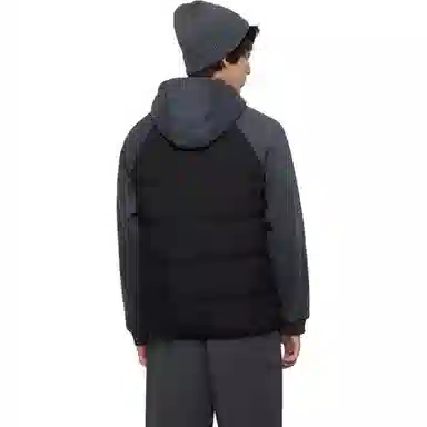 GAP Logo Colorblock Lightweight Down Hoodie