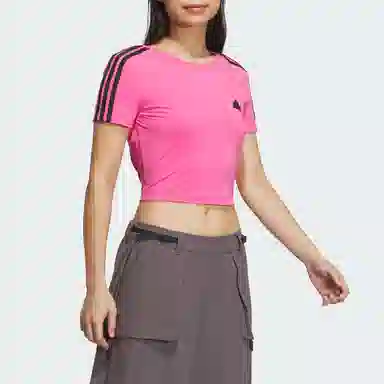adidas CROPPED SHORT SLEEVE T