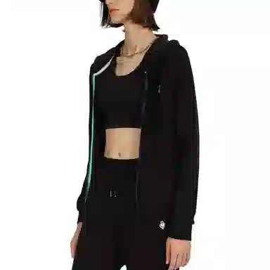 le coq sportif Tricolor Hoodie Jacket Women