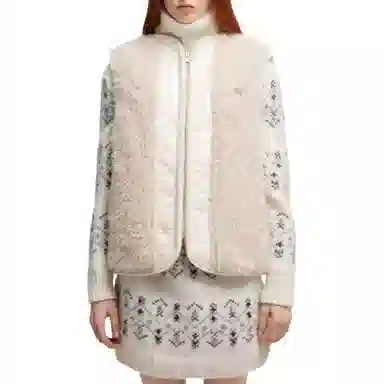 Moncler Tournel Teddy Padded Vest