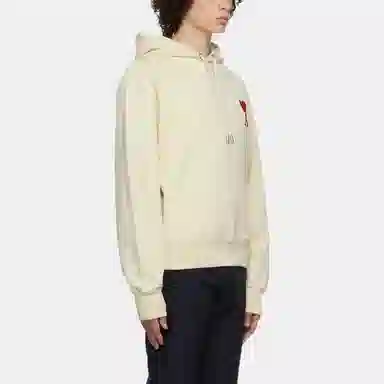 AMIPARIS FW22 Classic Logo Hoodie White