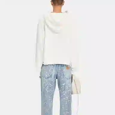 MM6 Maison Margiela FW25 Logo Kangaroo Pocket Hoodie