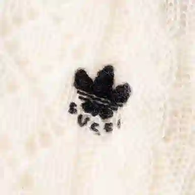 GUCCI x adidas FW22 Mohair Sweater Ivory