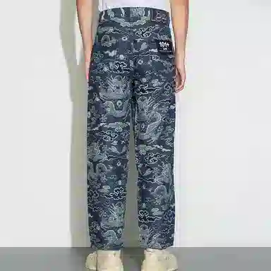 Lee Logo High-Waisted Jeans