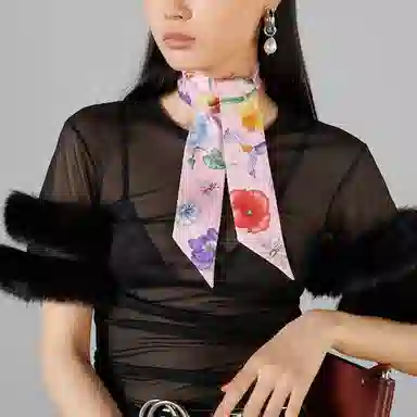 Gucci Flora Scarf