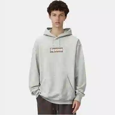 Supreme x Burberry Box Logo Hooded Sweatshirt