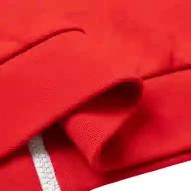 Gucci Striped Hoodie Red