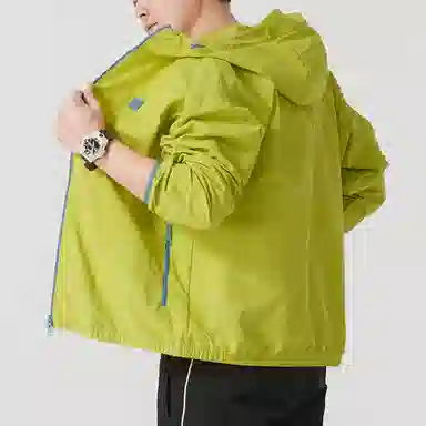 PUMA Sport Life Hoodie Jacket Yellow Green