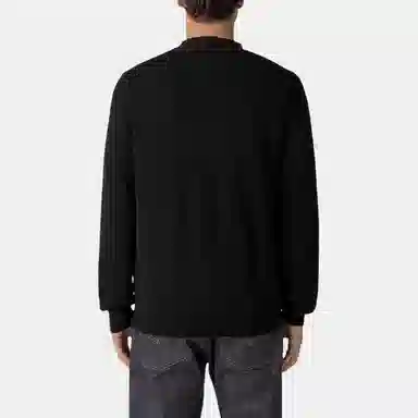 CDG Play V-Neck Cardigan Black