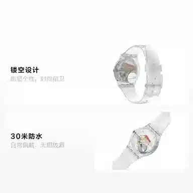 SWATCH Gent Clear 30 34mm SO28K100