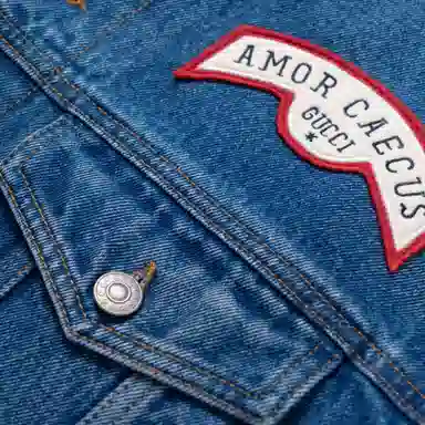 Gucci Denim Logo Jacket